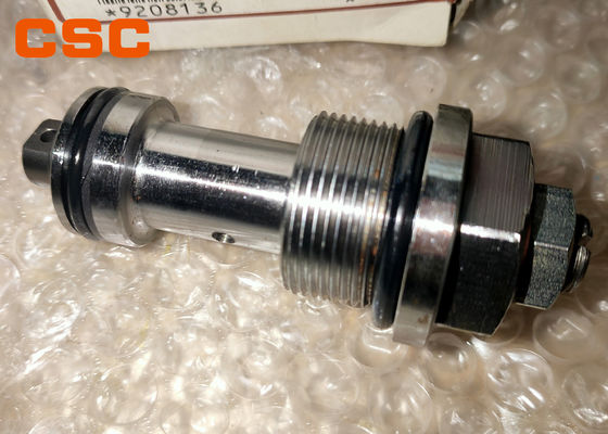 Industrial Excavator EX 120-2 9208136 Relief Valve , Hitachi Excavator Parts