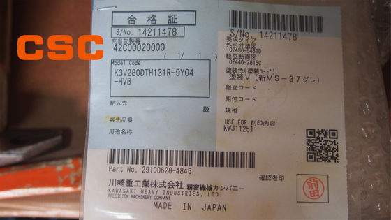 K3V280 Series  Hydraulic Pump Excavator Spare Parts For SH700