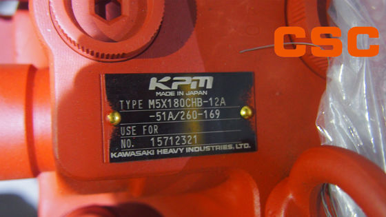 Kawasaki original M5X180  SY235  roadheader rotary motor
