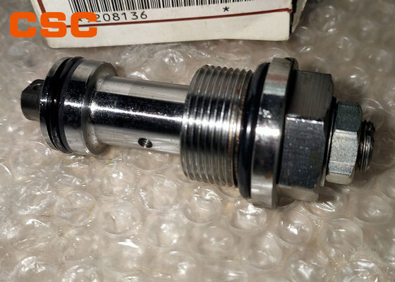 Industrial Excavator EX 120-2 9208136 Relief Valve , Hitachi Excavator Parts