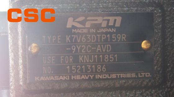 Steel Material Excavator  Hydraulic Pump SH130-5 K7V63 Series Original