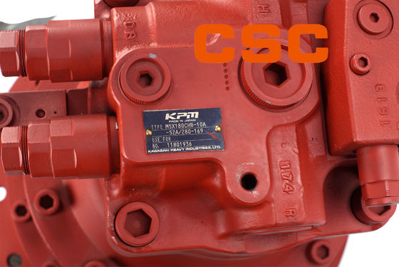 Red Color M5X180 Excavator Slewing Motor For SANY Excavating Machinery